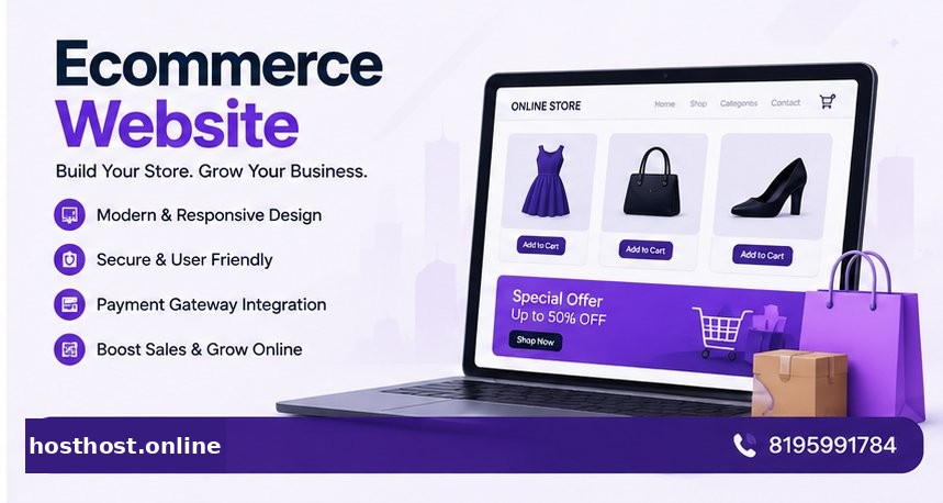 E-commerce Website — Build Your Store